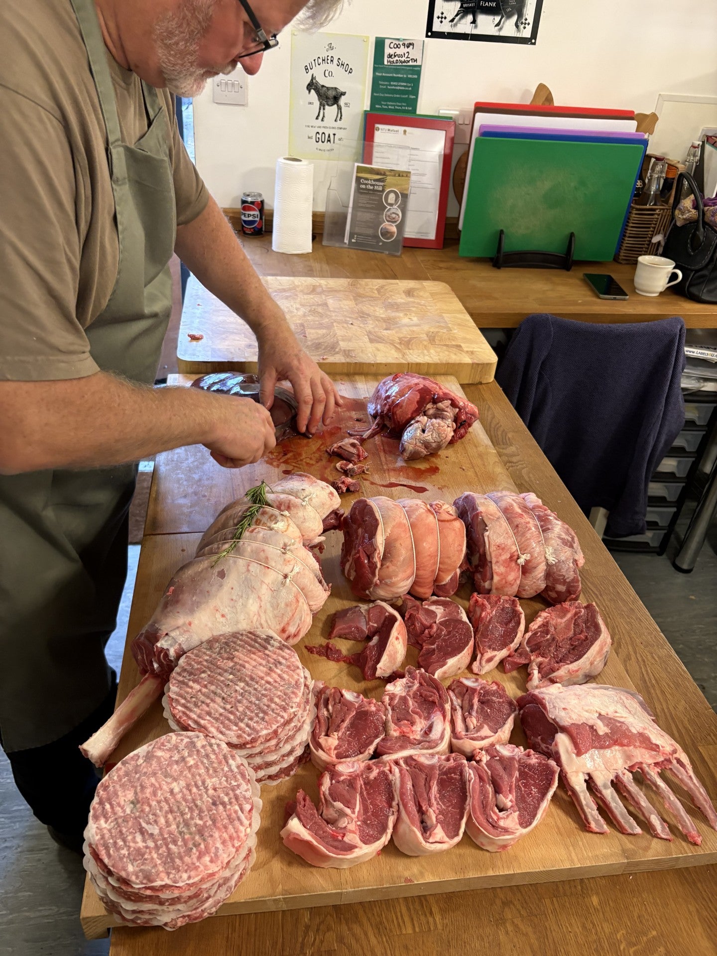 Lamb Butchery Course- Saturday 10th October 10.30am- 3.30pm